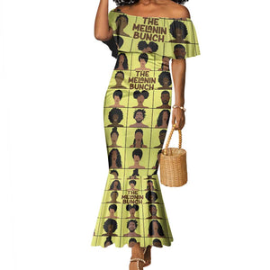 The Melanin Bunch African Mermaid Dress Afro Black People