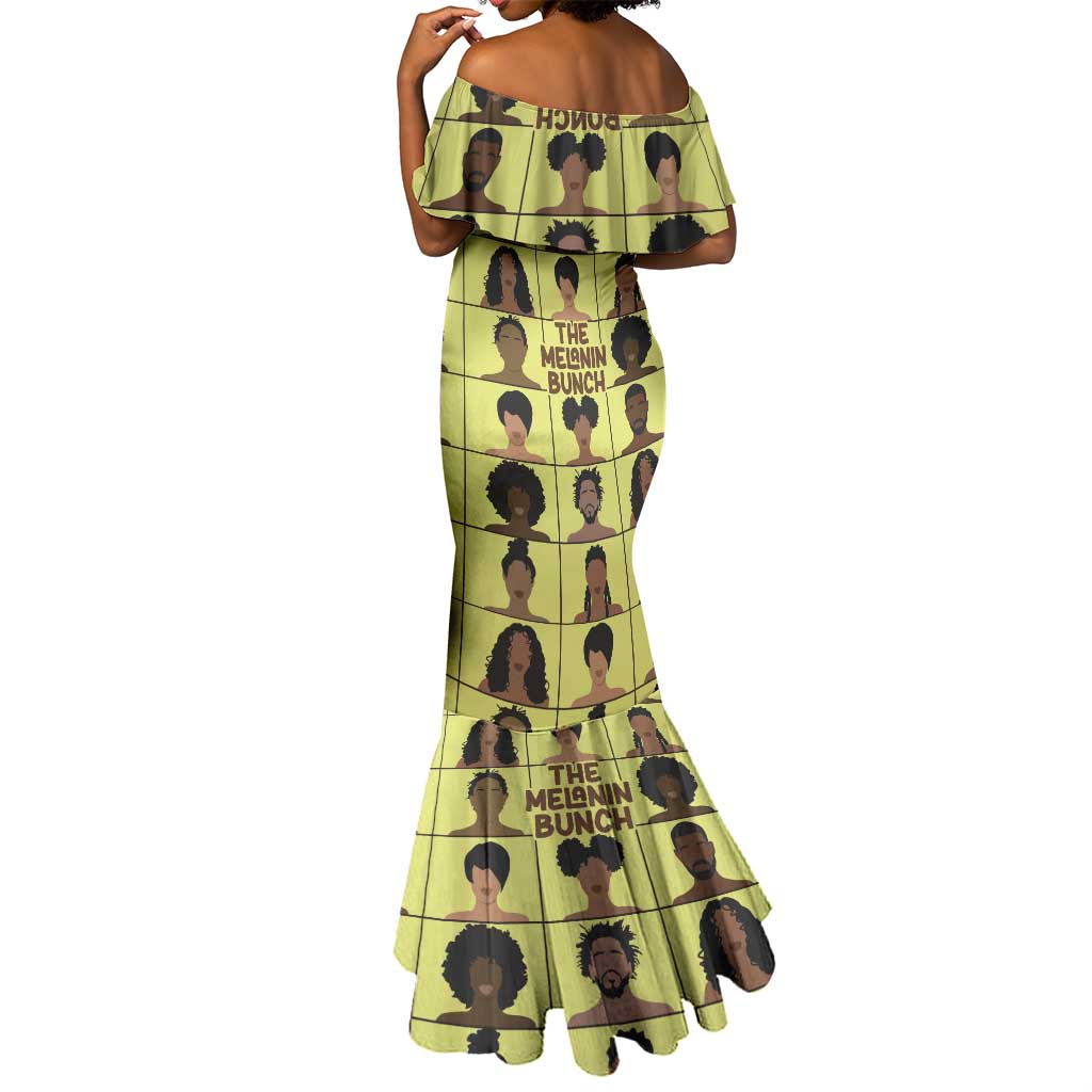 The Melanin Bunch African Mermaid Dress Afro Black People