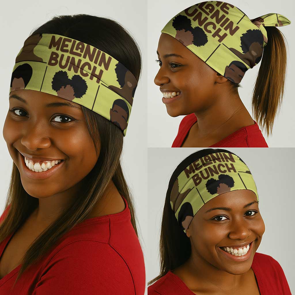 The Melanin Bunch African Neck Gaiter Afro Black People DT03