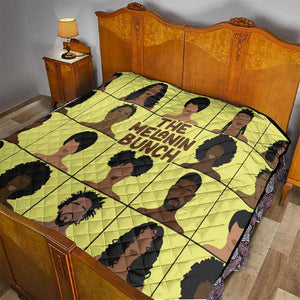 The Melanin Bunch African Quilt Afro Black People