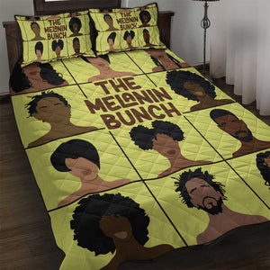 The Melanin Bunch African Quilt Bed Set Afro Black People