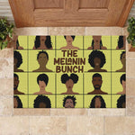 The Melanin Bunch African Rubber Doormat Afro Black People