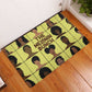 The Melanin Bunch African Rubber Doormat Afro Black People