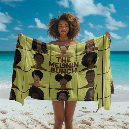 The Melanin Bunch African Sarong Afro Black People