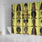 The Melanin Bunch African Shower Curtain Afro Black People