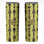The Melanin Bunch African Skinny Tumbler Afro Black People