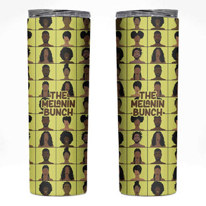 The Melanin Bunch African Skinny Tumbler Afro Black People