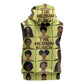 The Melanin Bunch African Sleeveless Zip Hoodie Afro Black People - African Pride