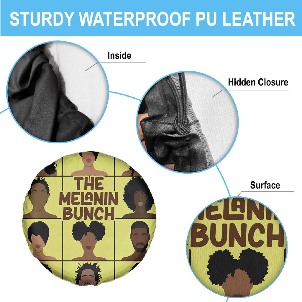 The Melanin Bunch African Spare Tire Cover Afro Black People