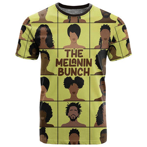 The Melanin Bunch African T shirt Afro Black People