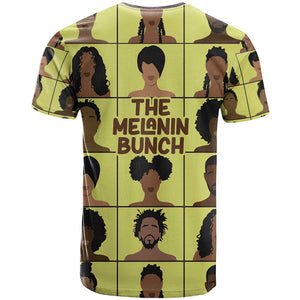 The Melanin Bunch African T shirt Afro Black People