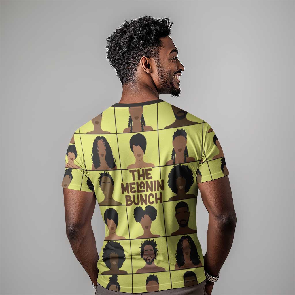 The Melanin Bunch African T shirt Afro Black People