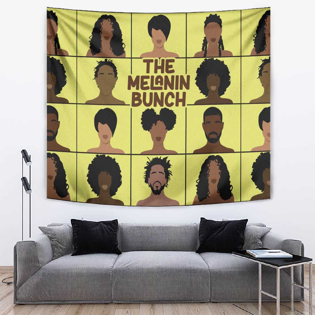 The Melanin Bunch African Tapestry Afro Black People