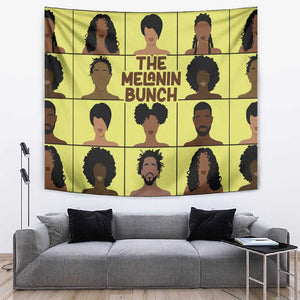 The Melanin Bunch African Tapestry Afro Black People