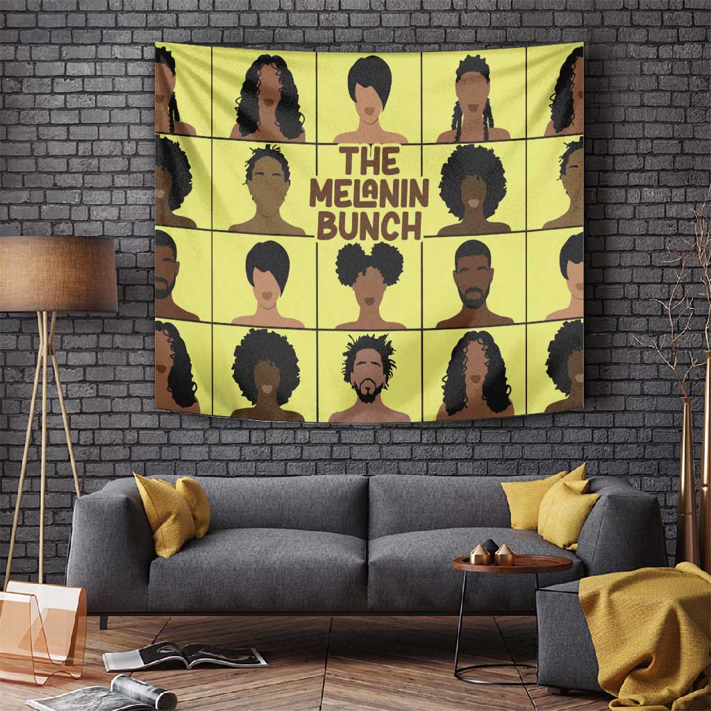 The Melanin Bunch African Tapestry Afro Black People