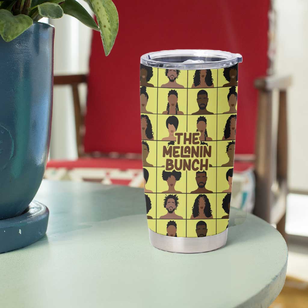The Melanin Bunch African Tumbler Cup Afro Black People
