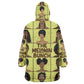The Melanin Bunch African Wearable Blanket Hoodie Afro Black People
