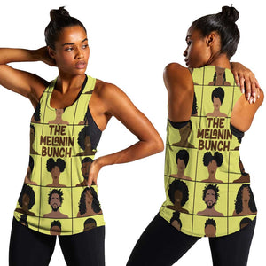 The Melanin Bunch African Women Racerback Tank Afro Black People