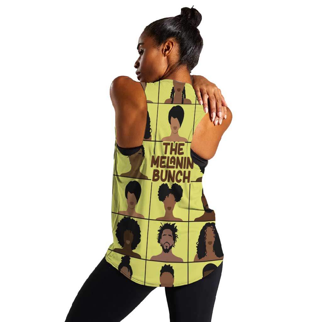 The Melanin Bunch African Women Racerback Tank Afro Black People