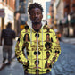 The Melanin Bunch African Zip Hoodie Afro Black People