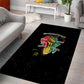 African Black Power Area Rug Unapologetically Black Raised Fist