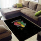 African Black Power Area Rug Unapologetically Black Raised Fist