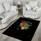African Black Power Area Rug Unapologetically Black Raised Fist