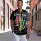 African Black Power Baseball Jersey Unapologetically Black Raised Fist