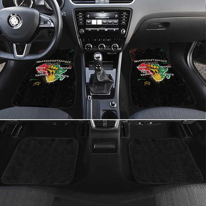African Black Power Car Mats Unapologetically Black Raised Fist