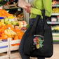 African Black Power Grocery Bag Unapologetically Black Raised Fist