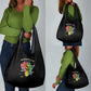African Black Power Grocery Bag Unapologetically Black Raised Fist