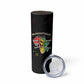 African Black Power Skinny Tumbler Unapologetically Black Raised Fist