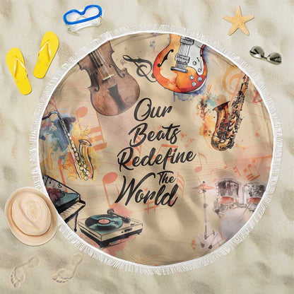 Our Beats Redefine The World African Beach Blanket Afro Music