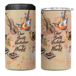 Our Beats Redefine The World African 4 in 1 Can Cooler Tumbler Afro Music