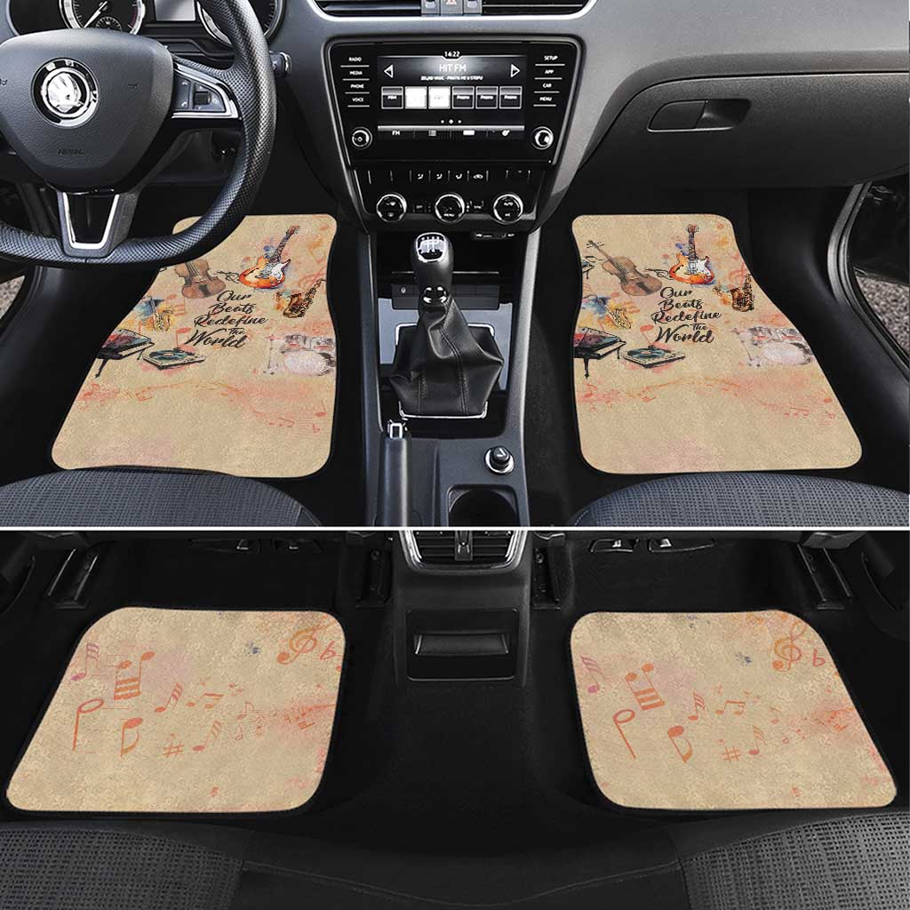 Our Beats Redefine The World African Car Mats Afro Music