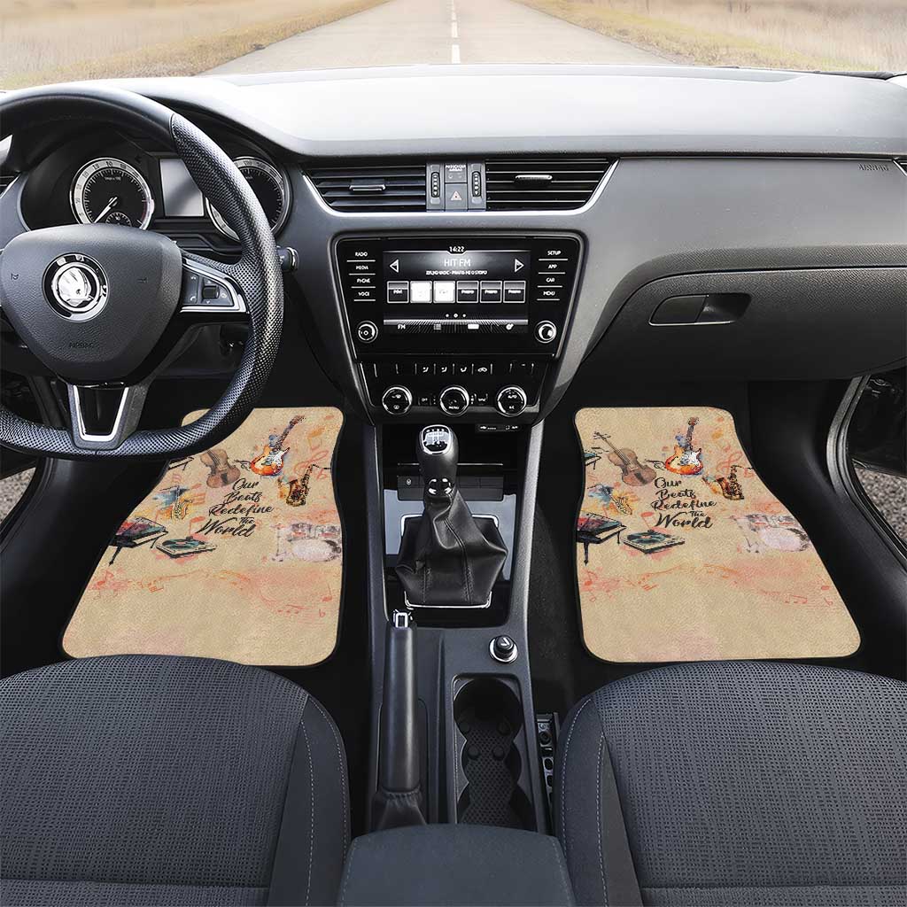Our Beats Redefine The World African Car Mats Afro Music