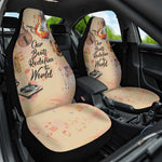 Our Beats Redefine The World African Car Seat Cover Afro Music