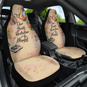Our Beats Redefine The World African Car Seat Cover Afro Music