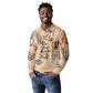 Our Beats Redefine The World African Long Sleeve Polo Shirt Afro Music