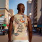 Our Beats Redefine The World African Men Tank Top Afro Music
