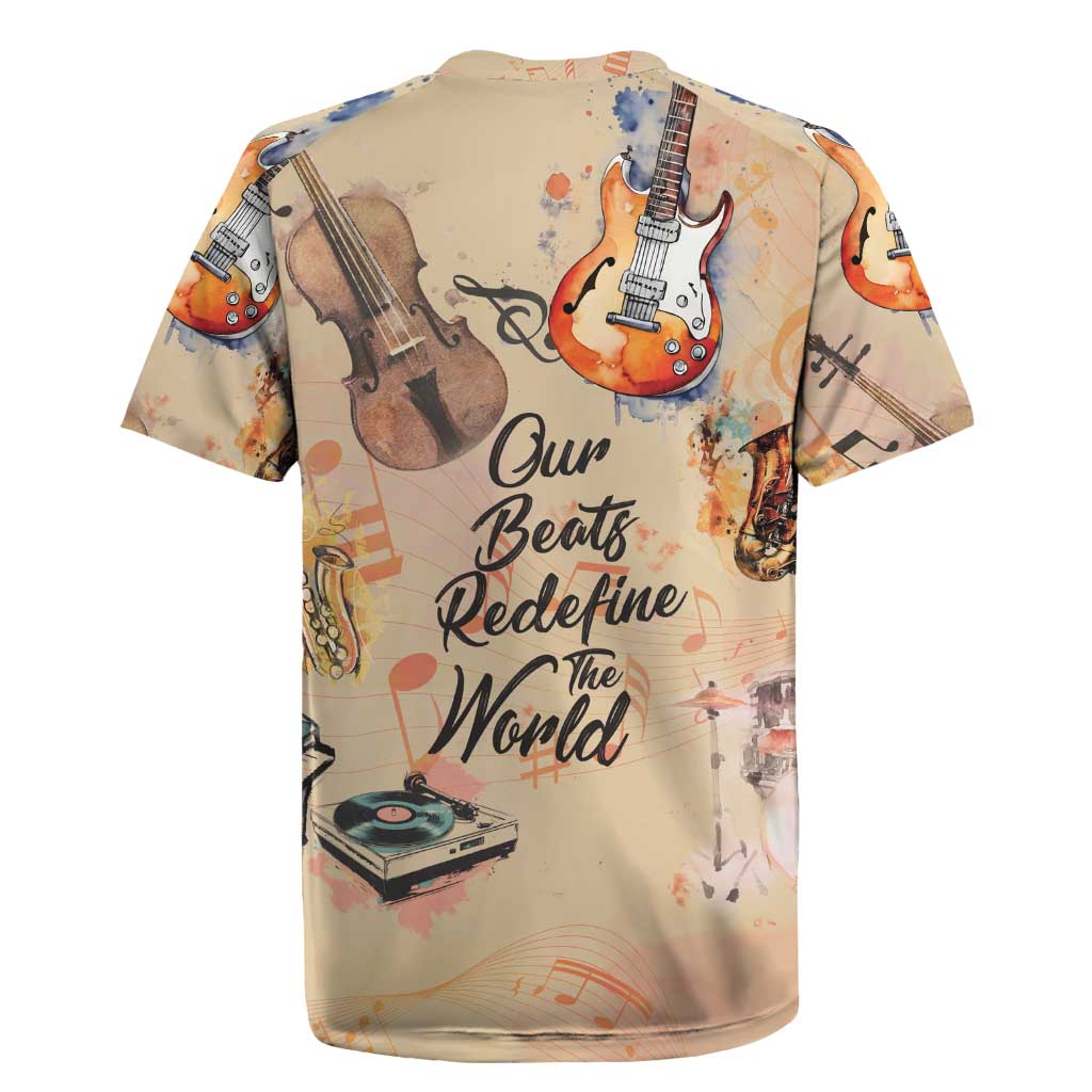 Our Beats Redefine The World African Rugby Jersey Afro Music