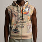 Our Beats Redefine The World African Sleeveless Zip Hoodie Afro Music - African Pride