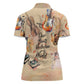 Our Beats Redefine The World African Women Polo Shirt Afro Music