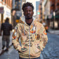 Our Beats Redefine The World African Zip Hoodie Afro Music