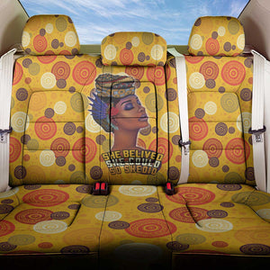 African Women Back Car Seat Cover She Believed She Could So She Did