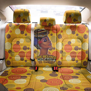 African Women Back Car Seat Cover She Believed She Could So She Did