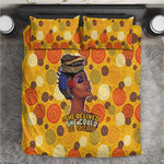 African Women Bedding Set She Believed She Could So She Did
