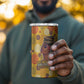 African Women 4 in 1 Can Cooler Tumbler She Believed She Could So She Did