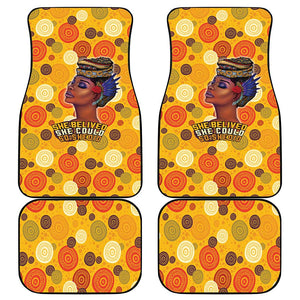 African Women Car Mats She Believed She Could So She Did