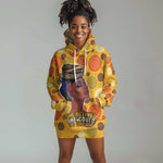 African Women Hoodie Dress She Believed She Could So She Did